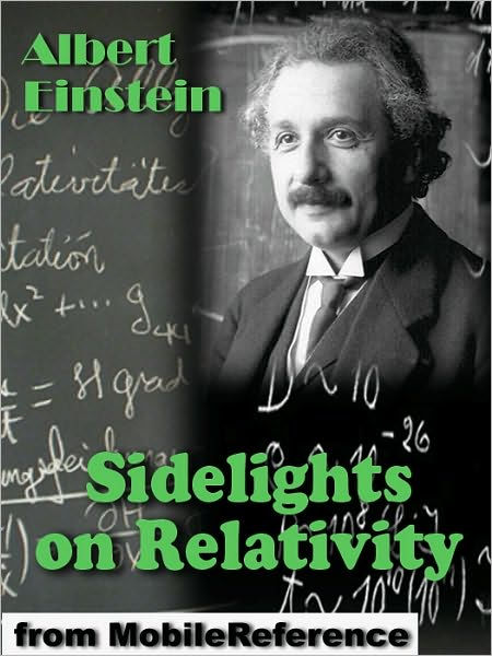 Sidelights On Relativity By Albert Einstein Paperback Barnes Noble