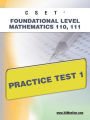 CSET Foundational Level Mathematics 110, 111 Practice Test 1