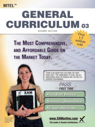 MTEL General Curriculum 03 Teacher Certification Study Guide Test Prep