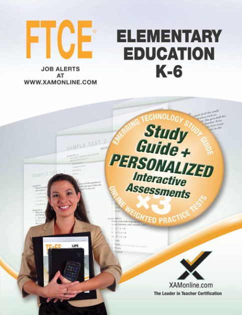 FTCE Elementary Education K-6 Book And Online By Sharon Wynne ...