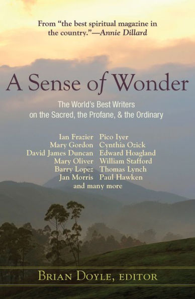 A Sense of Wonder: The World's Best Writers on the Sacred, the Profane, the Ordinary