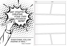 Alternative view 3 of Create Your Own Comics