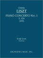 Piano Concerto No.1, S.124: Study score