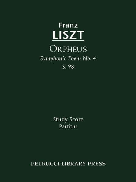 Orpheus, S.98: Study score