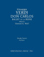 Don Carlos, Ballet de la Reine: Study score