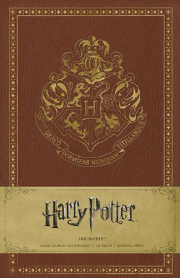Harry Potter Hogwarts Bound Ruled Journal 5.5