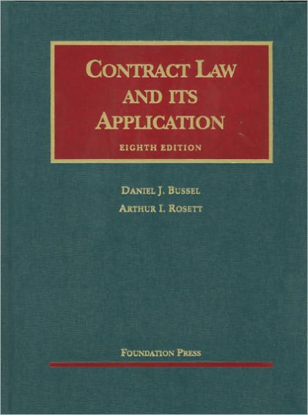 Contract Law and its Application / Edition 8