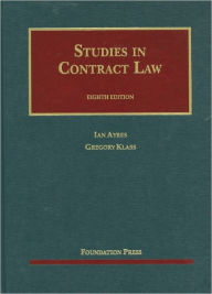 Studies in Contract Law / Edition 8