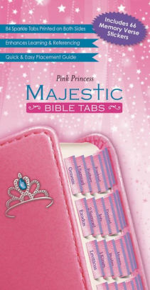 Princess Bible Tabs with Stickers