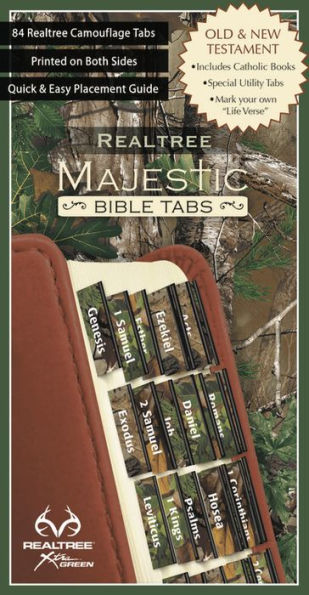 REALTREET MAJESTIC BIBLE TABS - CAMO VERSION