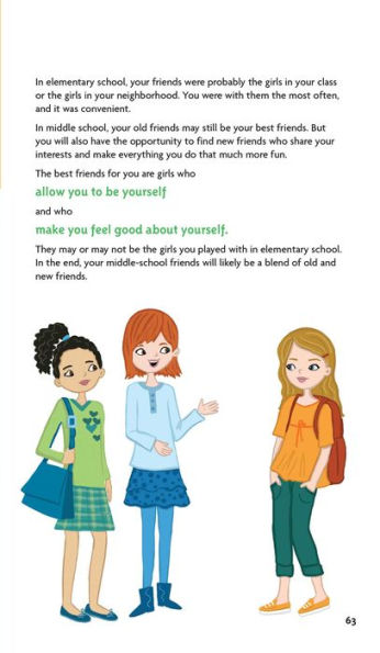 A Smart Girl's Guide: Middle School: Everything You Need to Know About Juggling More Homework, More Teachers, and More Friends!