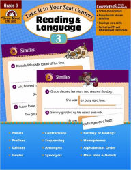 Take It to Your Seat Centers--Reading and Language, Grade 3
