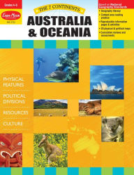 Title: 7 Continents: Australia and Oceania, Grade 4 - 6 Teacher Resource, Author: Evan-Moor Corporation