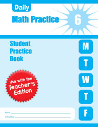 Title: Daily Math Practice, Grade 6 - Student Workbook, Author: Evan-Moor Corporation