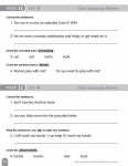 Alternative view 6 of Daily Language Review, Grade 2 Student Edition Workbook