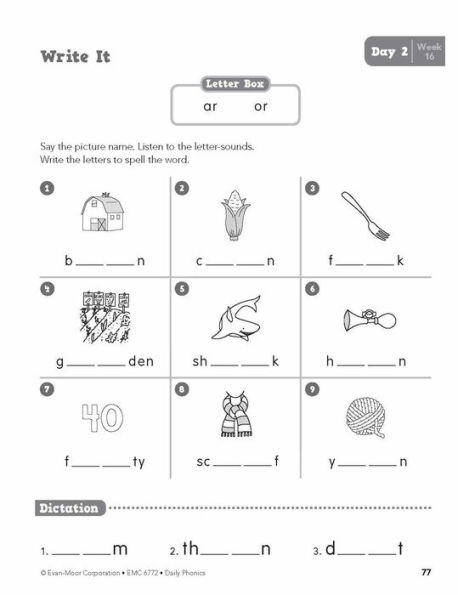 Daily Phonics, Grade 2 - Student Workbook