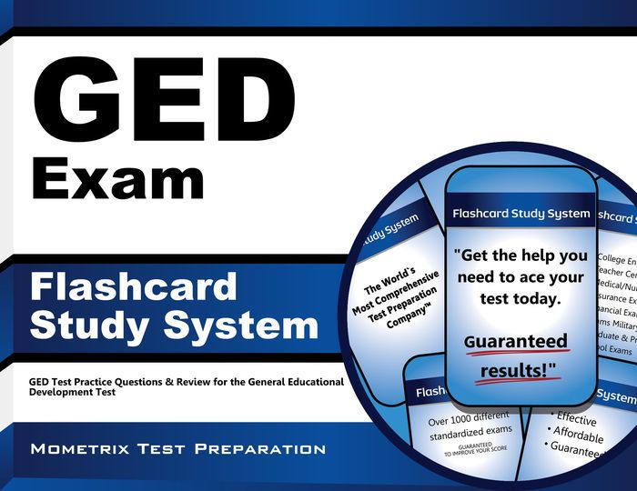 GED Exam Flashcard Study System by GED Exam Secrets Test Prep Staff