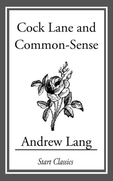 Cock Lane and Common Sense