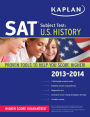 Alternative view 2 of Kaplan SAT Subject Test U.S. History 2013-2014