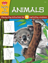 Title: Animals: Step-by-step instructions for 26 captivating creatures, Author: Diana Fisher