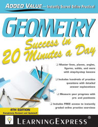 Title: Geometry Success in 20 Minutes a Day, Author: LearningExpress LLC LearningExpress LLC