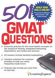 Title: 501 GMAT Questions, Author: LearningExpress