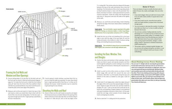 The Backyard Homestead Book of Building Projects: 76 Useful Things You Can Build to Create Customized Working Spaces and Storage Facilities, Equip the Garden, Store the Harvest, House Your Animals, and Make Practical Outdoor Furniture