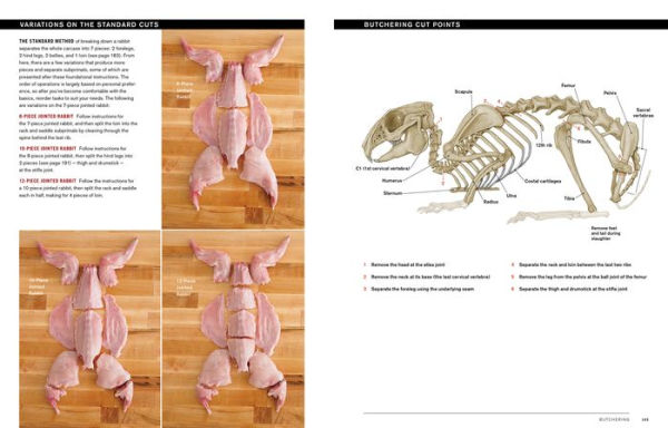 Butchering Poultry, Rabbit, Lamb, Goat, and Pork: The Comprehensive Photographic Guide to Humane Slaughtering and Butchering