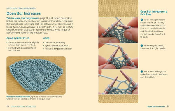 Increase, Decrease: 99 Step-by-Step Methods; Find the Perfect Technique for Shaping Every Knitting Project