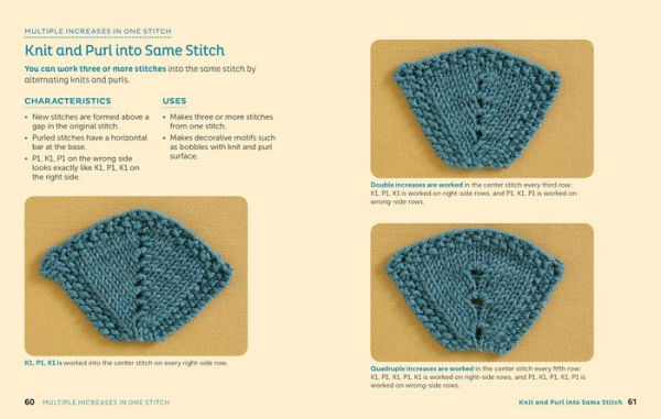 Increase, Decrease: 99 Step-by-Step Methods; Find the Perfect Technique for Shaping Every Knitting Project