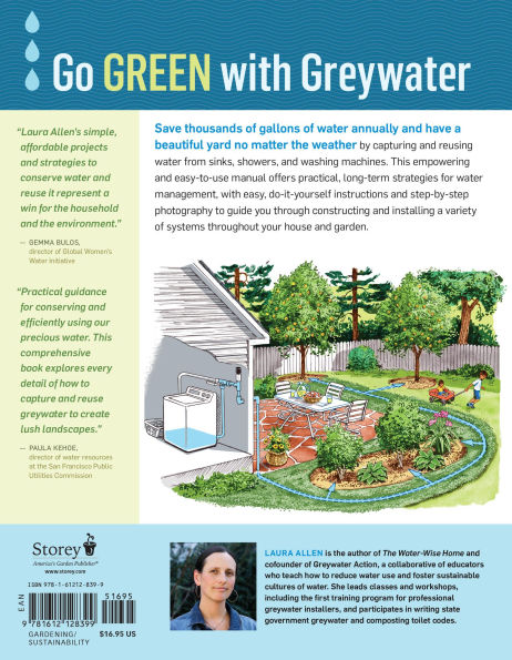 Greywater, Green Landscape: How to Install Simple Water-Saving Irrigation Systems in Your Yard