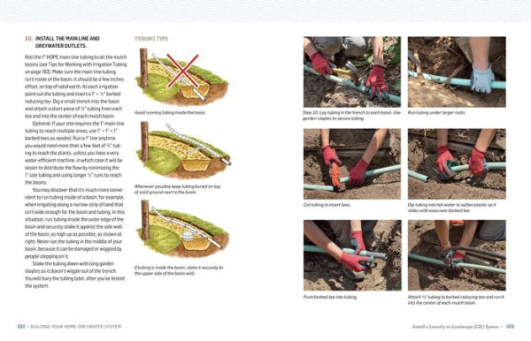 Greywater, Green Landscape: How to Install Simple Water-Saving Irrigation Systems in Your Yard