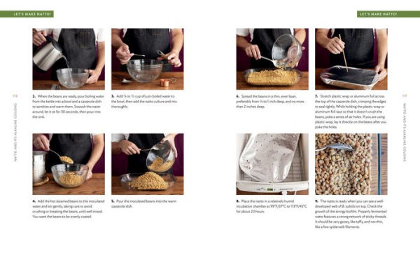 Miso, Tempeh, Natto & Other Tasty Ferments: A Step-by-Step Guide to Fermenting Grains and Beans