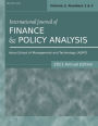 International Journal of Finance and Policy Analysis (2011 Annual Edition): Vol.3, Nos.1 & 2