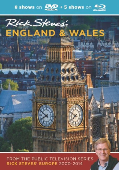 Rick Steves' England & Wales DVD & Blu-Ray 2000A-2014