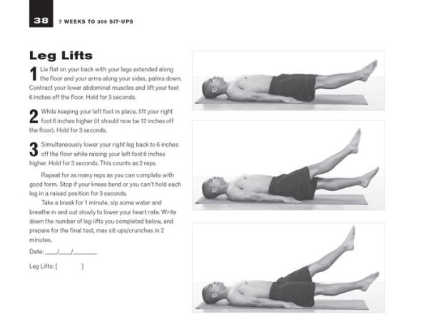 7 Weeks to 300 Sit-Ups: Strengthen and Sculpt Your Abs, Back, Core and Obliques by Training to Do 300 Consecutive Sit-Ups