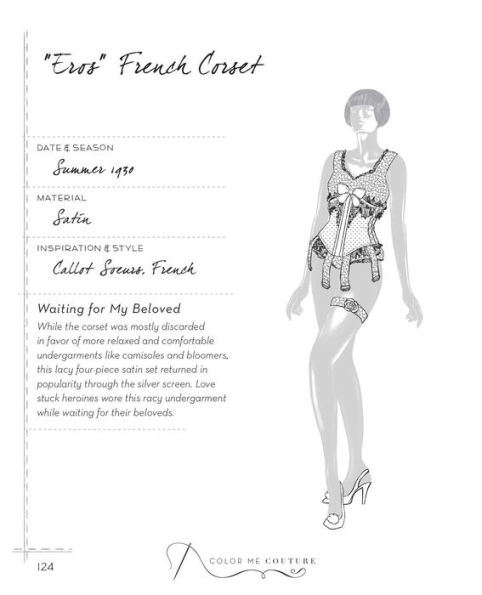 Color Me Couture: Imagine, Create and Sketch Your Own Fashion Designs