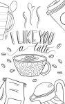 Alternative view 3 of Galentine's Day: 20 Hand-Drawn Cards to Tear, Color and Share with Your Favorite Ladies