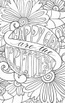 Alternative view 4 of Galentine's Day: 20 Hand-Drawn Cards to Tear, Color and Share with Your Favorite Ladies