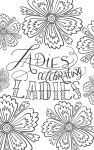 Alternative view 9 of Galentine's Day: 20 Hand-Drawn Cards to Tear, Color and Share with Your Favorite Ladies