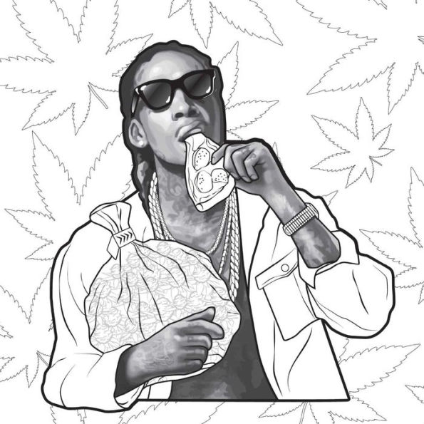 Wiz Khalifa's Weed Farm Coloring Book