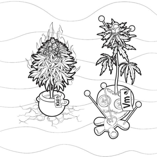 Wiz Khalifa's Weed Farm Coloring Book