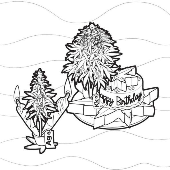 Wiz Khalifa's Weed Farm Coloring Book