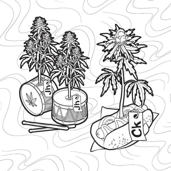 Wiz Khalifa's Weed Farm Coloring Book