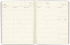 Alternative view 5 of 2025 Navy 12M Professional Weekly Desk Planner