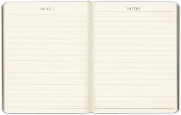 2025 Navy 12M Professional Weekly Desk Planner