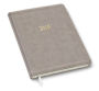 2019 Weekly Large Professional Pearl Taupe Planner