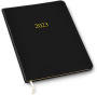 2023 Black Cambridge Monthly Large Planner