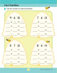 Alternative view 3 of Math Skills, Grade 1 Workbook: At-Home Tutor, Addition, Subtraction, Money