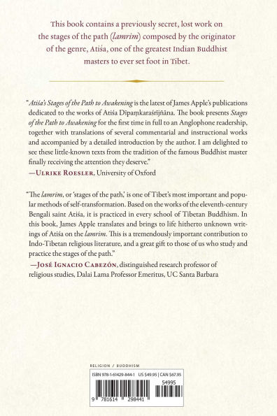 Atisa's Stages of the Path to Awakening: Together with Commentaries and Ritual Texts